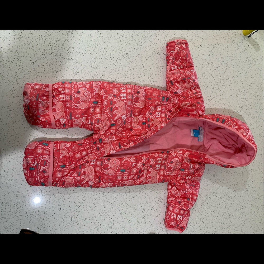 Snuggly Bunny Bunting by Columbia size 6-12 months